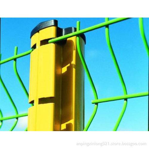 Lowest price peach shape post fence
